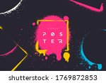 abstract vector background with ... | Shutterstock .eps vector #1769872853