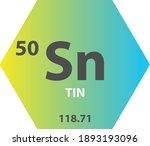 sn tin post transition metal... | Shutterstock .eps vector #1893193096