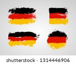 set of germany flag. germany... | Shutterstock .eps vector #1314446906