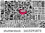 super collection of 1400 black... | Shutterstock .eps vector #1615291873