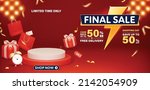 final sale banner template... | Shutterstock .eps vector #2142054909