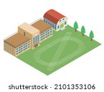 a three dimensional... | Shutterstock .eps vector #2101353106