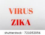 disease zika virus. concept | Shutterstock . vector #721052056
