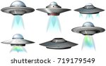 Flying Saucer UFO vector clipart image - Free stock photo - Public ...