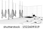 blueprint project draft  empty... | Shutterstock . vector #1522609319