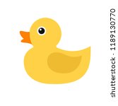 Duckling  Simple Color Icon....