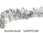 Photo of silver tinsel line | Free christmas images