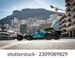 Small photo of Monte Carlo, Principality of Monaco. 25-28 May 2023. F1 World Championship. 80th Grand Prix of Monaco. Qualifying. #14, Fernando ALONSO, ESP, Aston Martin Formula 1 team, Aston Martin AMR23 Mercedes