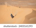 Small photo of Dammam, Saudi Arabia. January 15th, 2023. W2RC Cross Country Rally World Championship 2023. 45th Rally Dakar. #111, Michael Docherty, ZAF, Husqvarna FR 450 Rally, HT Rally Raid Husqvarna Racing.