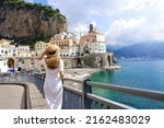 Beautiful Italy. Back View Of...