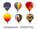 Colorful hot air balloons...
