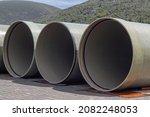 Rubber Gasketed Grp  Frp  Pipes ...