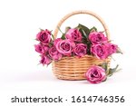 Beautiful Pink Roses In A...