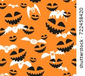 texture for halloween | Shutterstock . vector #722458420