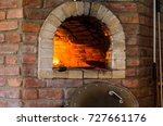 Fire In Stone Oven By Ukrainian ...