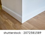Detail of corner flooring with...