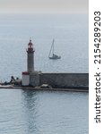 Lighthouse By The Sea In Bastia ...