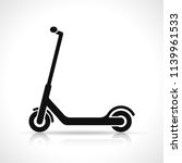 Vector Scooter Icon Design On...