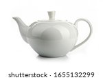 A White Teapot On A White...