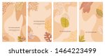 set of autumn vertical... | Shutterstock .eps vector #1464223499