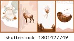 set of abstract vertical... | Shutterstock .eps vector #1801427749