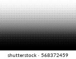 vertical gradient halftone dots ... | Shutterstock .eps vector #568372459