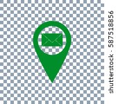 location icon vector.email icon ... | Shutterstock .eps vector #587518856
