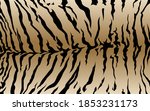 tiger pattern design  vector... | Shutterstock .eps vector #1853231173