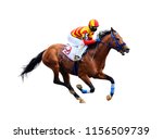 Racing, background, horses, racetrack isolated on white background