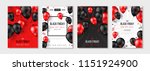 black friday sale set of... | Shutterstock .eps vector #1151924900