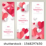 valentine's day concept ... | Shutterstock .eps vector #1568297650