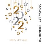 christmas and new year poster... | Shutterstock .eps vector #1977934010