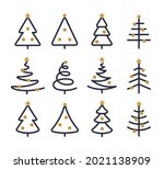 merry christmas gold and black... | Shutterstock .eps vector #2021138909