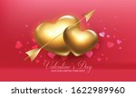 valentines day sale with... | Shutterstock .eps vector #1622989960