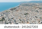 Small photo of Alexandroupolis, Greece. Panorama of the central part of the city in summer. Coast of the Thracian Sea, Aerial View