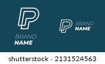 initial letters pp set for... | Shutterstock .eps vector #2131524563