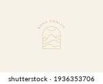 vector set of linear boho icons ... | Shutterstock .eps vector #1936353706