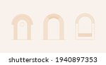 vector set of linear boho icons ... | Shutterstock .eps vector #1940897353