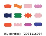 vector set of design elements ... | Shutterstock .eps vector #2031116099