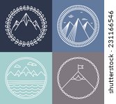 Vector Mountain Logos And...