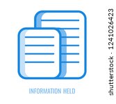 information held line icon  ... | Shutterstock .eps vector #1241026423