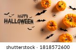 halloween decorations made from ... | Shutterstock . vector #1818572600
