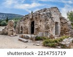 Ayios Marcos temple also called Fragomonastiro is a three aisled early Christian basilica with a narthex located at the archaeological site of Taxiarches Hill in Kaisariani district, Athens, Greece