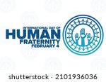 international day of human... | Shutterstock .eps vector #2101936036