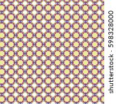 purple tile pattern small | Shutterstock .eps vector #598328000