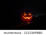 horror halloween concept. close ... | Shutterstock . vector #1212369880
