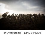 battle scene. military... | Shutterstock . vector #1347344306