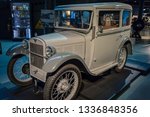 Small photo of RIGA, LATVIA-February 18, 2019: 1931 BMW 3-15 PS Typ DA4 in the Riga Motor Museum. Exhibition of vintage cars