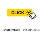 click button with hand clicking ... | Shutterstock .eps vector #1458040010