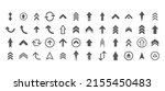 arrow vector icons. vector... | Shutterstock .eps vector #2155450483